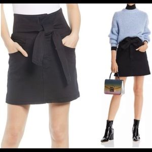 Rebecca Minkoff Callie Belted Mini skirt